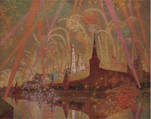 Victoire Feux d'Artifices, Moscow by Francis Barry